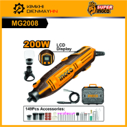 Máy mài khuôn mini công suất 200w INGCO MG2008